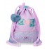 Sac sport fete, Enso Cute Girl, buzunar frontal, lila, 35x46x10 cm
