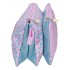 Penar fete scoala, Enso Cute Girl, 3 compartimente, lila, 22x12x5 cm