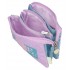 Portofel fete, Enso Cute Girl, 3 compartimente, lila, 14x10x5 cm