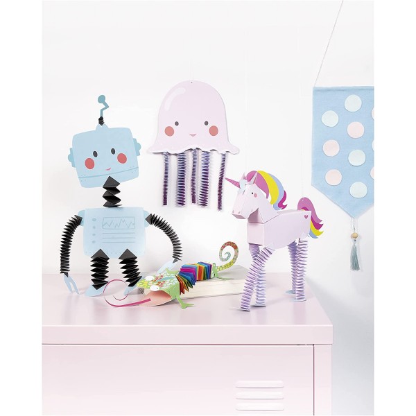Set creativ craft 10 figurine diferite, Charming Friends, Folia
