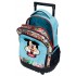 Ghiozdan troler baieti, Disney Mickey Be Cool, 2 compartimente, multicolor, 32x43x21 cm