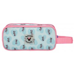 Penar fete, Disney Minnie My happy place, 3 compartimente, multicolor, 22x10x9 cm