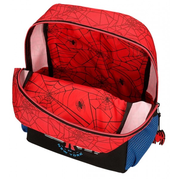 Ghiozdan clasa 0 baieti, Marvel Spiderman Protector, multicolor, 25x32x12 cm