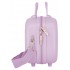 Geanta calatorie copii, Disney 100 Happiness, ABS, adaptabila, lila, 21x29x15cm