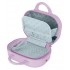 Geanta calatorie copii, Disney 100 Happiness, ABS, adaptabila, lila, 21x29x15cm