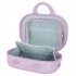 Geanta calatorie copii, Disney 100 Happiness, ABS, adaptabila, lila, 21x29x15cm