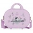 Geanta calatorie copii, Disney 100 Happiness, ABS, adaptabila, lila, 21x29x15cm