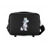 Geanta calatorie copii, Disney 100 Special Shine Minnie, ABS, neagra, 21x29x15 cm