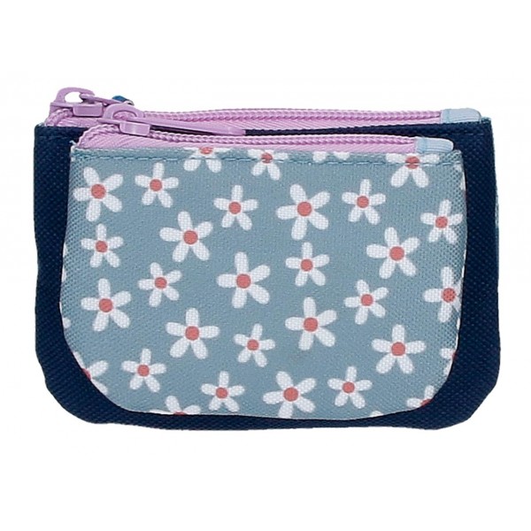 Portofel fete, Disney Minnie Style, 2 compartimente, multicolor, 11.5x8x2.5 cm