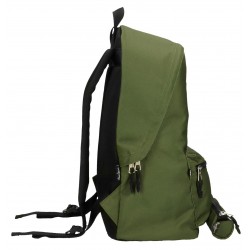 Rucsac scoala, Pepe Jeans Aris Evergreen, compartiment laptop, penar tubular, verde inchis, 31x44x17.5 cm