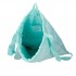 Sac sport fete, Pepe Jeans Nerea, buzunar frontal, turcoaz, 35x46x10 cm