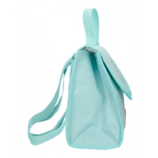 Geanta termica mancare, Pepe Jeans Nerea, turcoaz, 20x23x14 cm