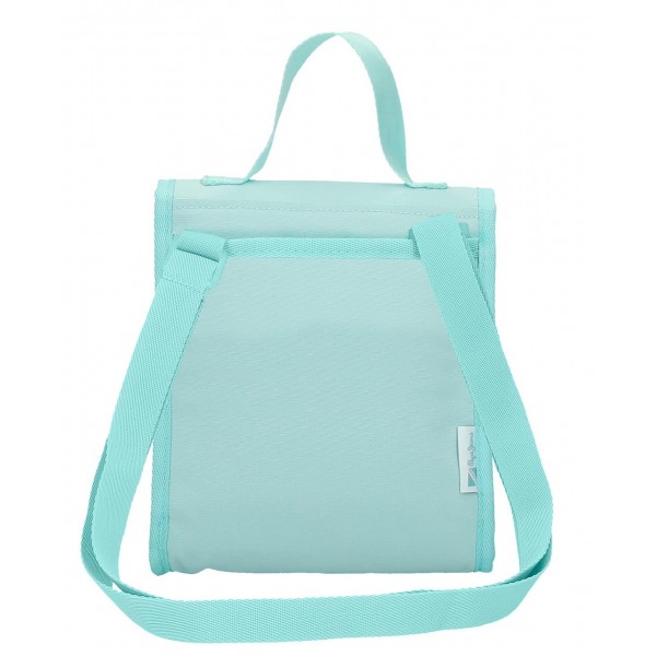 Geanta termica mancare, Pepe Jeans Nerea, turcoaz, 20x23x14 cm
