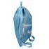 Sac sport fete, Pepe Jeans Lena, buzunar frontal, albastru deschis, 35x46x10 cm