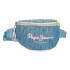 Borseta talie fete, Pepe Jeans Lena, albastru deschis, 27x11x6.5 cm