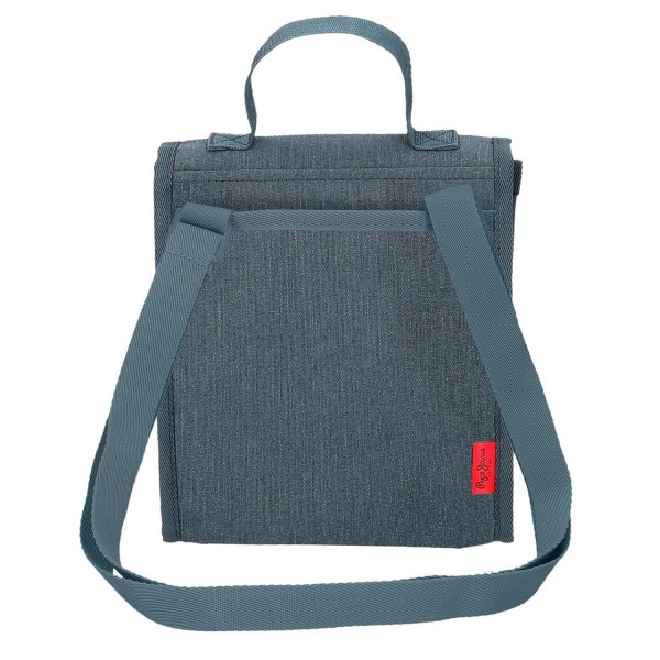 Geanta termica mancare, Pepe Jeans Kay, bleumarin, 20x23x14 cm