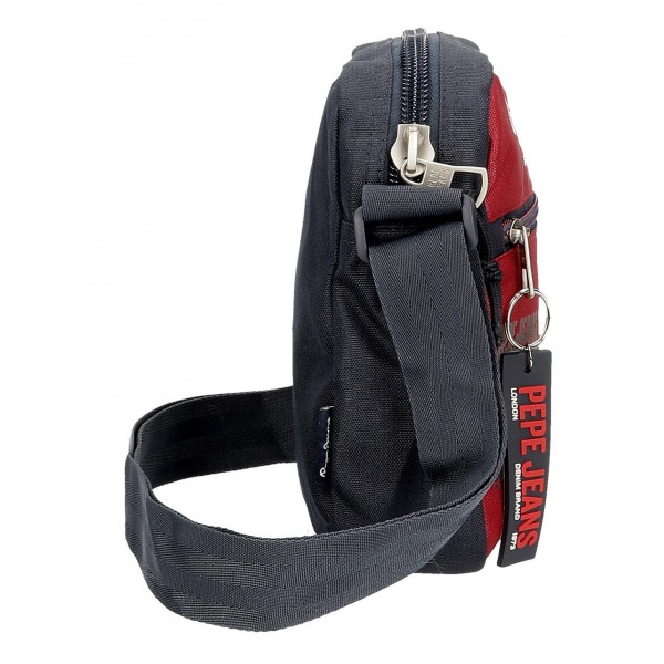 Geanta umar baieti, Pepe Jeans Clark, rosie, 17x21x7 cm