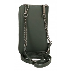 Geanta de telefon dama, Pepe Jeans Bethany, cu portofel, protectie RFID, verde, 20x11x4 cm