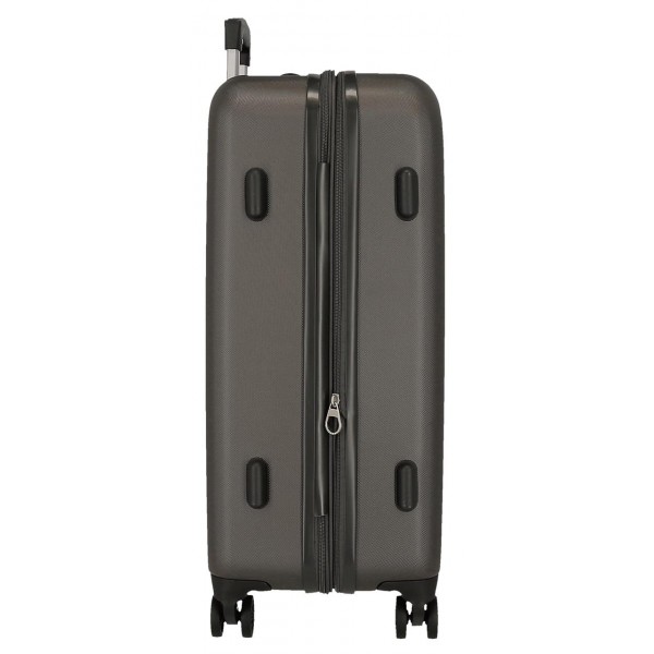 Troler mare Roll Road Camboya, ABS antracit, 53x78x31 cm