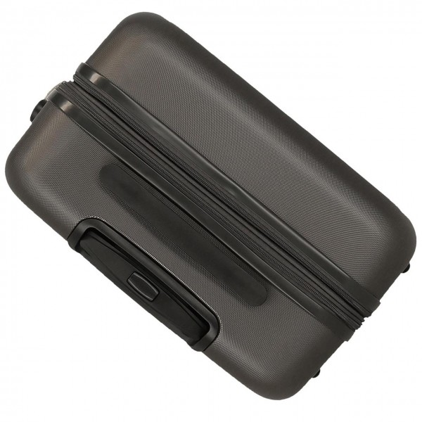 Troler mare Roll Road Camboya, ABS antracit, 53x78x31 cm
