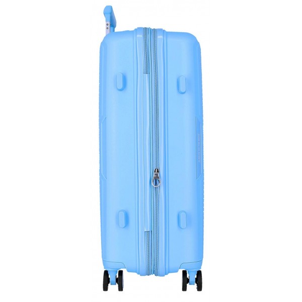 Troler mare polipropilena, Movom Inari, expandabil, albastru, 54x78x31 cm