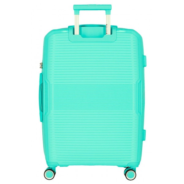 Troler mare polipropilena, Movom Inari, expandabil, turcoaz, 54x78x31 cm