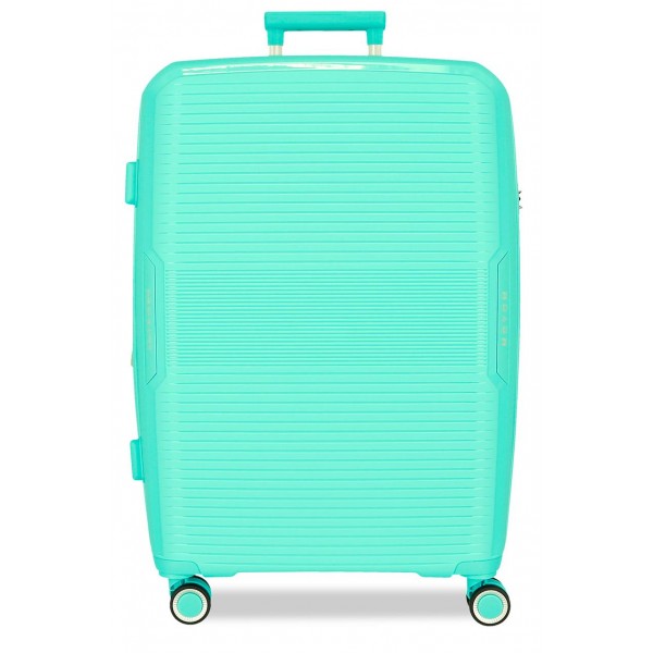 Troler mare polipropilena, Movom Inari, expandabil, turcoaz, 54x78x31 cm