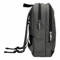 Rucsac business barbati, Movom Buster, compartimente laptop 13 inch/tableta, gri, 27x36x12 cm