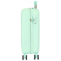 Troler cabina, Movom Galaxy, ABS, albastru deschis, 40x55x20 cm