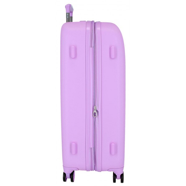 Troler mare, Movom Riga, ABS, expandabil, TSA, mov, 56x80x29 cm