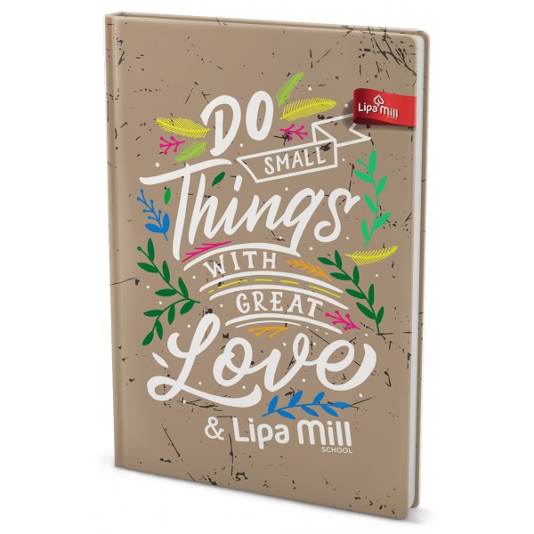 Notebook A5, 96 file, Lipa Mill Basic Collection, dictando