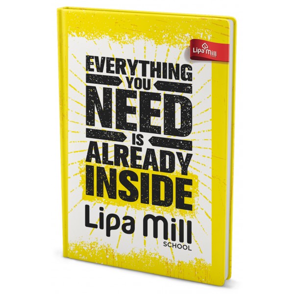 Notebook A5, 96 file, Lipa Mill Basic Collection, dictando