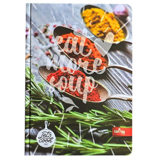 Notebook A5, 96 file, Lipa Mill Basic Collection, matematica