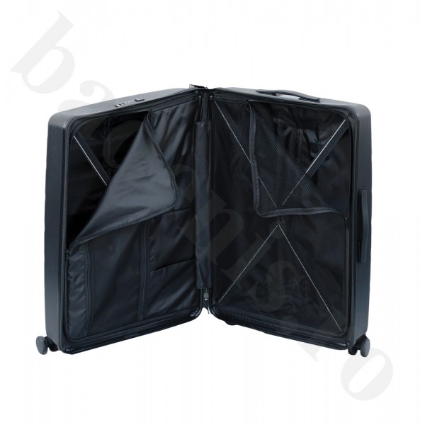 Troler mediu polipropilena, Davidts Roundtrip, cyan, 65x45x26 cm