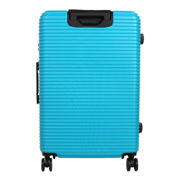 Troler mediu ABS, Davidts Aviator, cyan, 64x43x25 cm