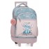 Ghiozdan troler fete, Disney Stitch You are magical, 2 compartimente, multicolor, 32x45x21 cm