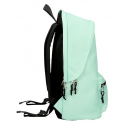 Rucsac casual, Pepe Jeans Aris Colorful, 2 compartimente, buzunare laptop/tableta, borseta mana, turcoaz, 31x44x17.5 cm