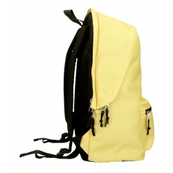 Rucsac casual, Pepe Jeans Aris Colorful, 2 compartimente, buzunare laptop/tableta, borseta mana, galben, 31x44x17.5 cm