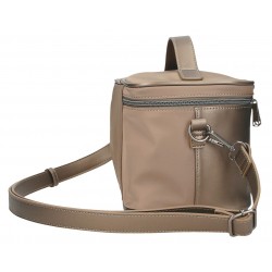 Geanta cosmetice dama, Pepe Jeans Ruby, taupe, 23.5x16x16 cm