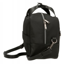 Geanta mana/umar dama, Pepe Jeans Christine, adaptabila, neagra, 31x21x15 cm