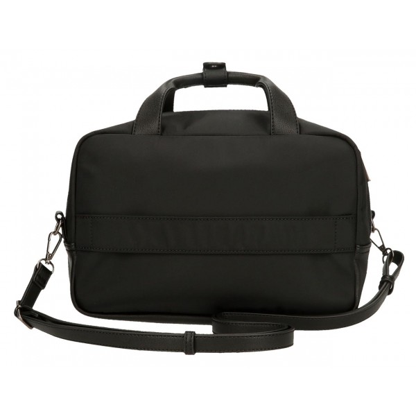 Geanta mana/umar dama, Pepe Jeans Christine, adaptabila, neagra, 31x21x15 cm