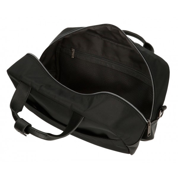 Geanta mana/umar dama, Pepe Jeans Christine, adaptabila, neagra, 31x21x15 cm