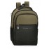 Rucsac barbati, Pepe Jeans Jarvis, 3 compartimente, buzunare laptop/tableta, verde inchis, 31x44x15 cm