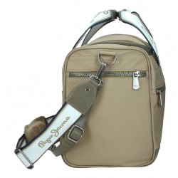 Geanta voiaj dama, Pepe Jeans Corin, adaptabila, verde, 40x25x20 cm