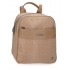 Rucsac dama casual, El Potro Luna, adaptabil, bej, 24x28x10 cm