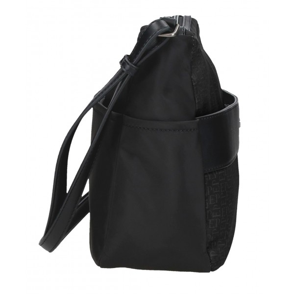 Geanta dama umar, El Potro Luna, neagra, 32x25x11 cm