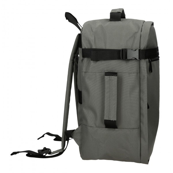 Rucsac calatorie barbati, Movom Foster, adaptabil, kaki, 25x40x20 cm