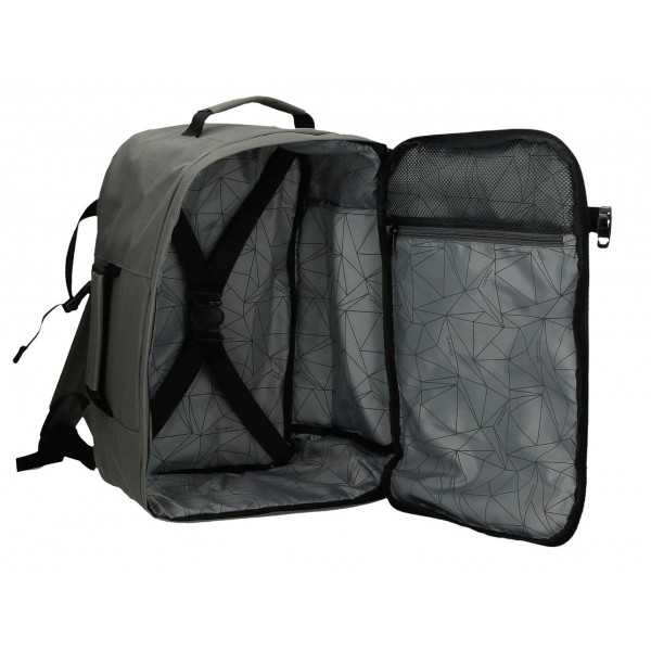 Rucsac calatorie barbati, Movom Foster, adaptabil, kaki, 25x40x20 cm