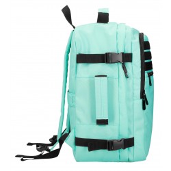 Rucsac calatorie barbati, Movom Foster, 2 compartimente, adaptabil, turcoaz, 28x40x20 cm