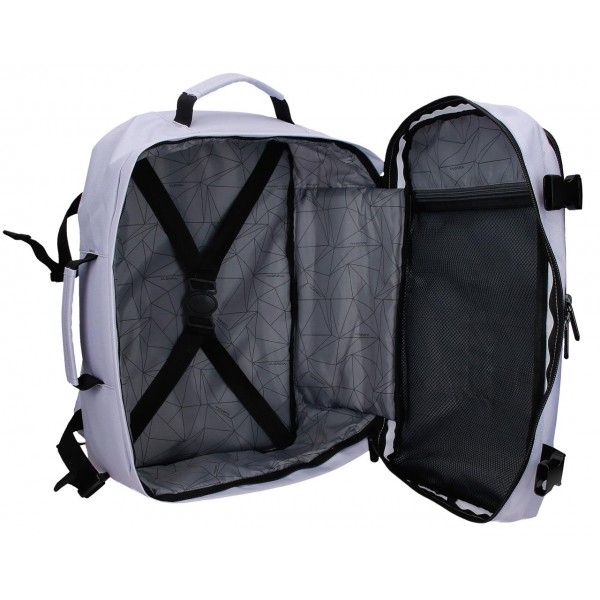 Rucsac calatorie barbati, Movom Foster, 2 compartimente, adaptabil, lila, 28x40x20 cm